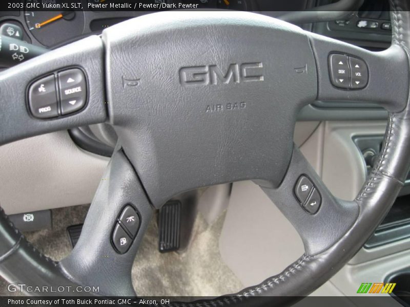 Pewter Metallic / Pewter/Dark Pewter 2003 GMC Yukon XL SLT