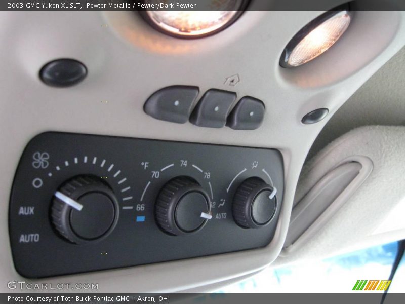 Pewter Metallic / Pewter/Dark Pewter 2003 GMC Yukon XL SLT