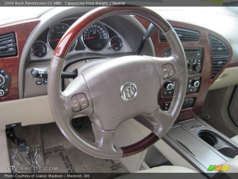Cappuccino Frost Metallic / Neutral 2006 Buick Rendezvous CX AWD