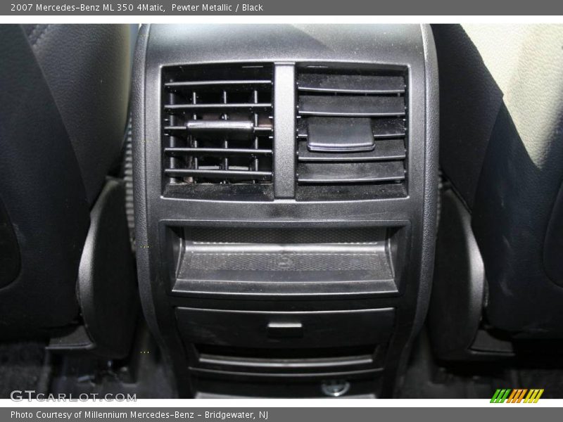 Pewter Metallic / Black 2007 Mercedes-Benz ML 350 4Matic