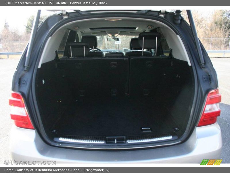 Pewter Metallic / Black 2007 Mercedes-Benz ML 350 4Matic