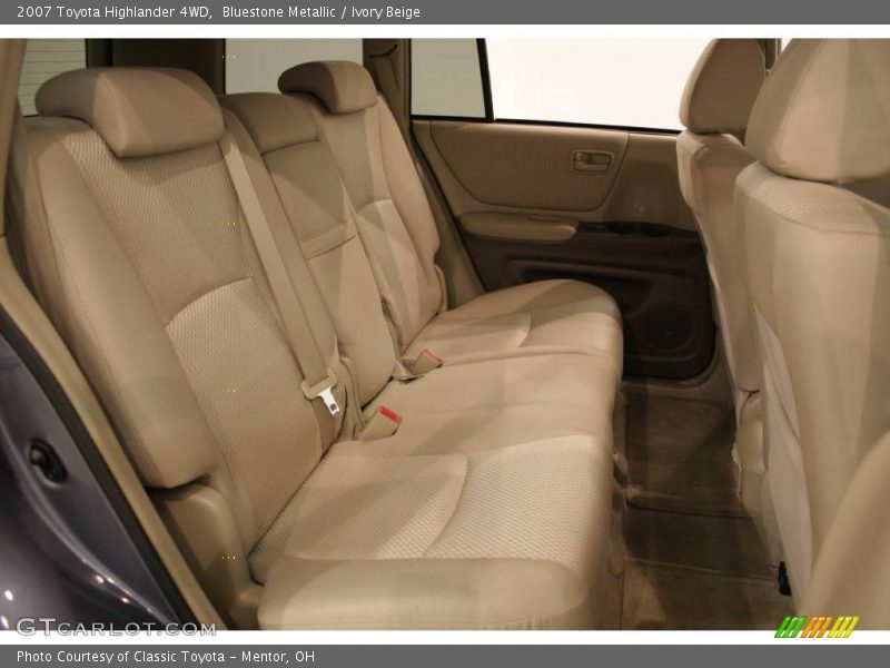 Bluestone Metallic / Ivory Beige 2007 Toyota Highlander 4WD