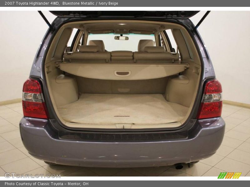 Bluestone Metallic / Ivory Beige 2007 Toyota Highlander 4WD