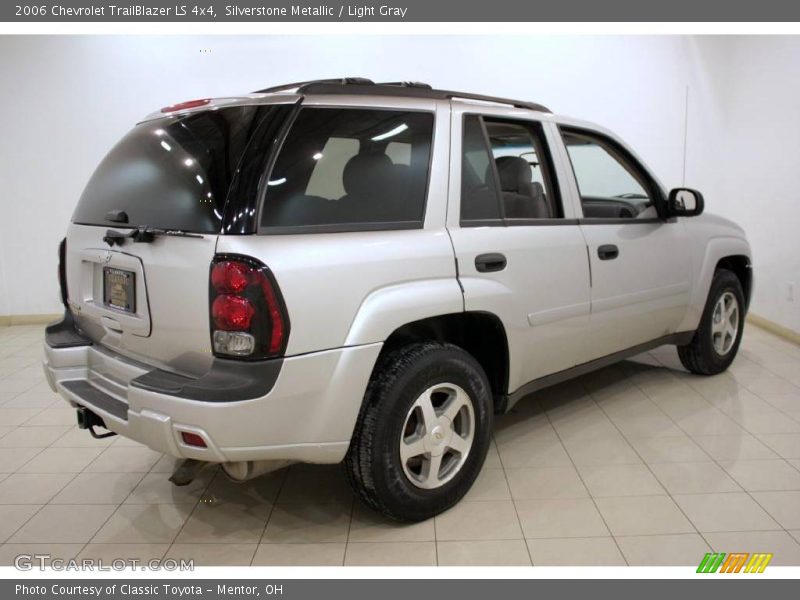 Silverstone Metallic / Light Gray 2006 Chevrolet TrailBlazer LS 4x4