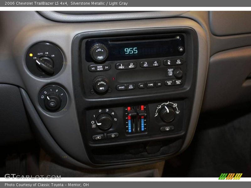 Silverstone Metallic / Light Gray 2006 Chevrolet TrailBlazer LS 4x4