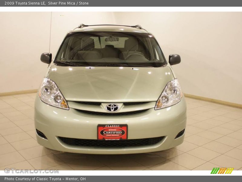 Silver Pine Mica / Stone 2009 Toyota Sienna LE