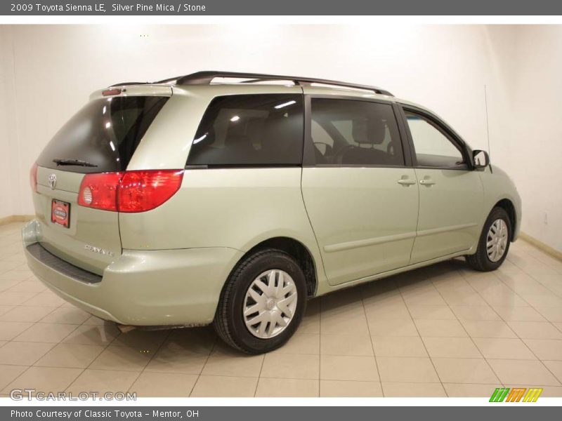 Silver Pine Mica / Stone 2009 Toyota Sienna LE