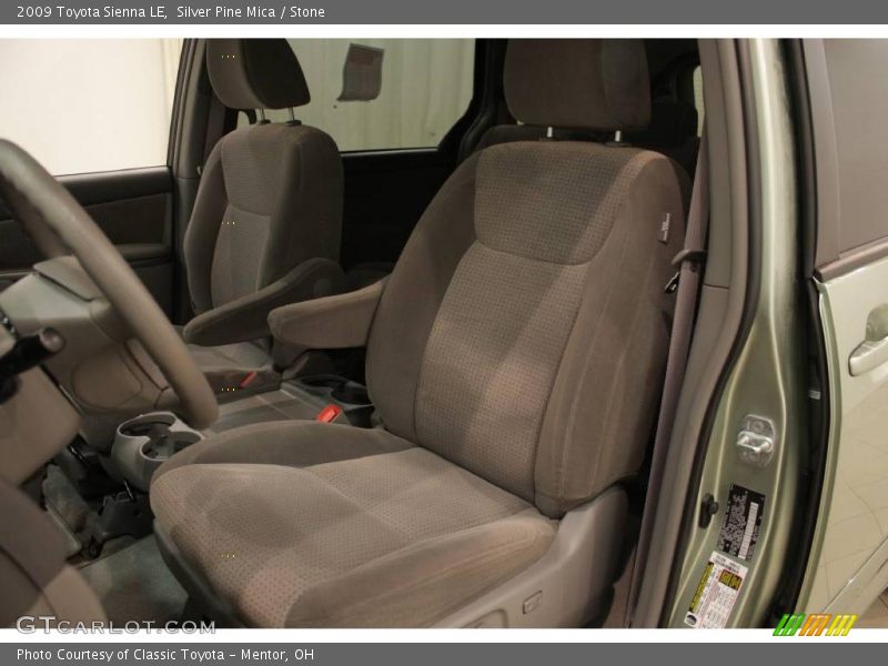 Silver Pine Mica / Stone 2009 Toyota Sienna LE