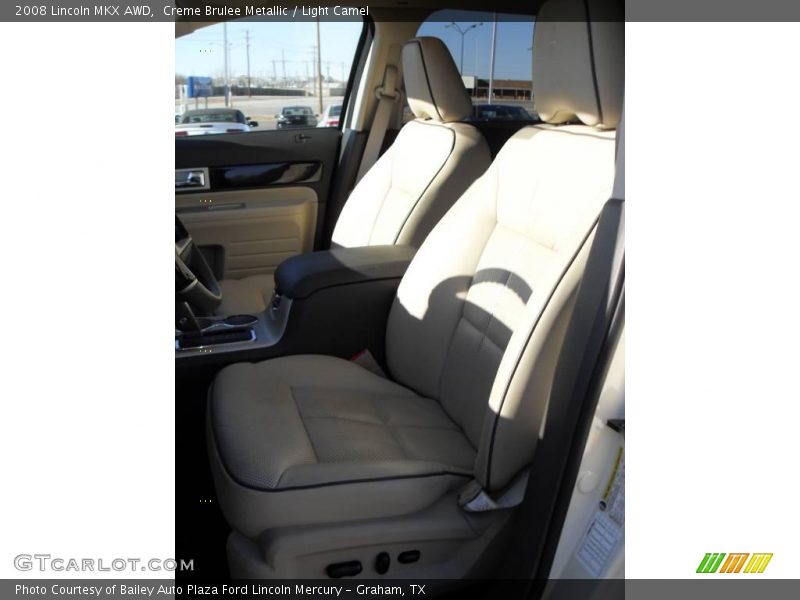 Creme Brulee Metallic / Light Camel 2008 Lincoln MKX AWD