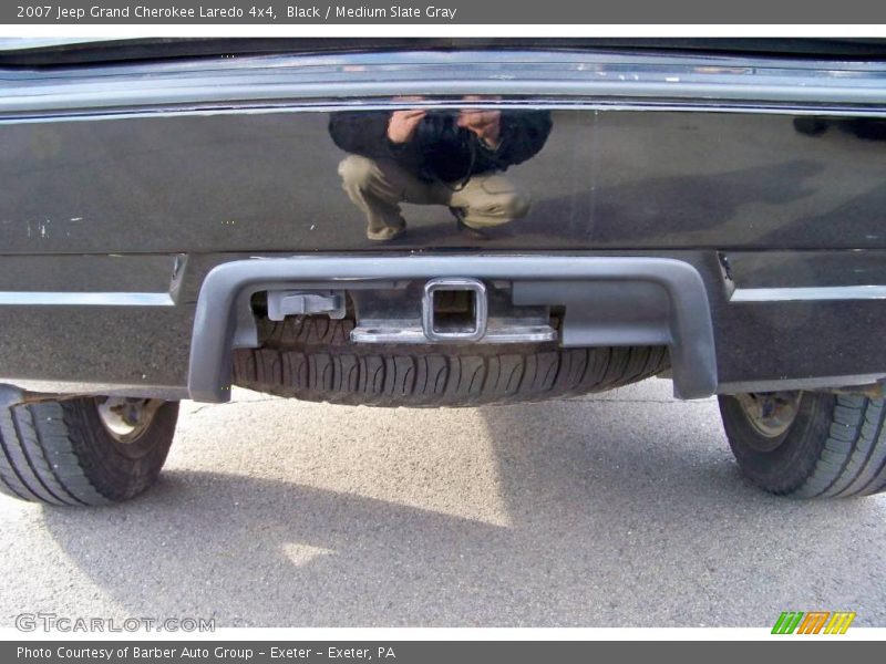 Black / Medium Slate Gray 2007 Jeep Grand Cherokee Laredo 4x4