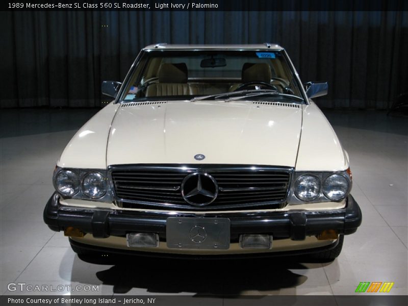 Light Ivory / Palomino 1989 Mercedes-Benz SL Class 560 SL Roadster