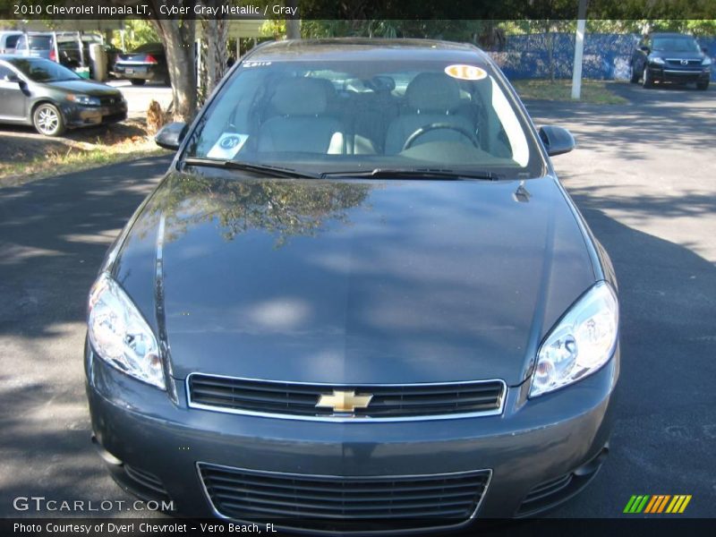 Cyber Gray Metallic / Gray 2010 Chevrolet Impala LT