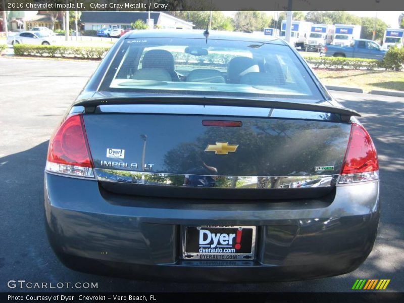 Cyber Gray Metallic / Gray 2010 Chevrolet Impala LT