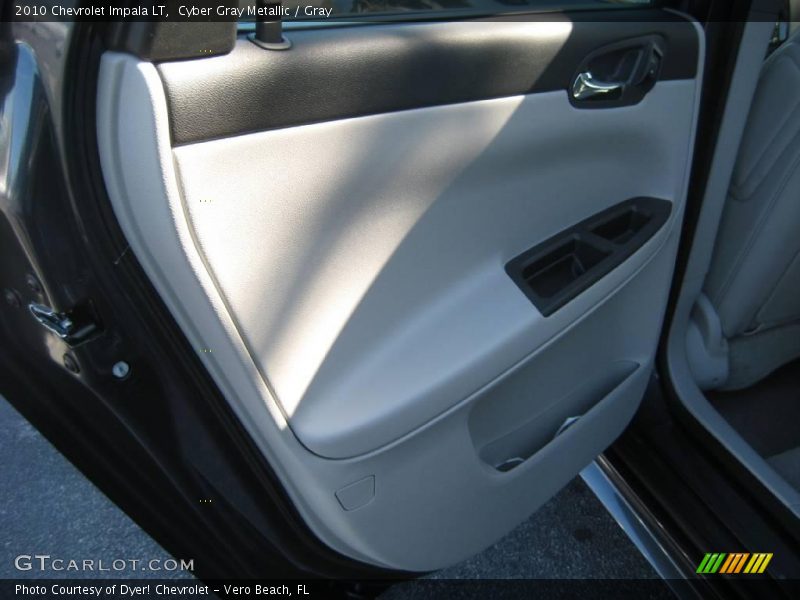 Cyber Gray Metallic / Gray 2010 Chevrolet Impala LT