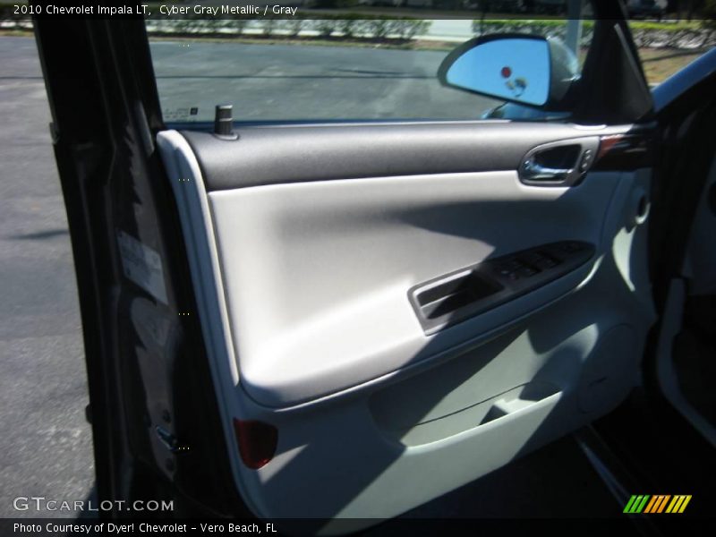 Cyber Gray Metallic / Gray 2010 Chevrolet Impala LT