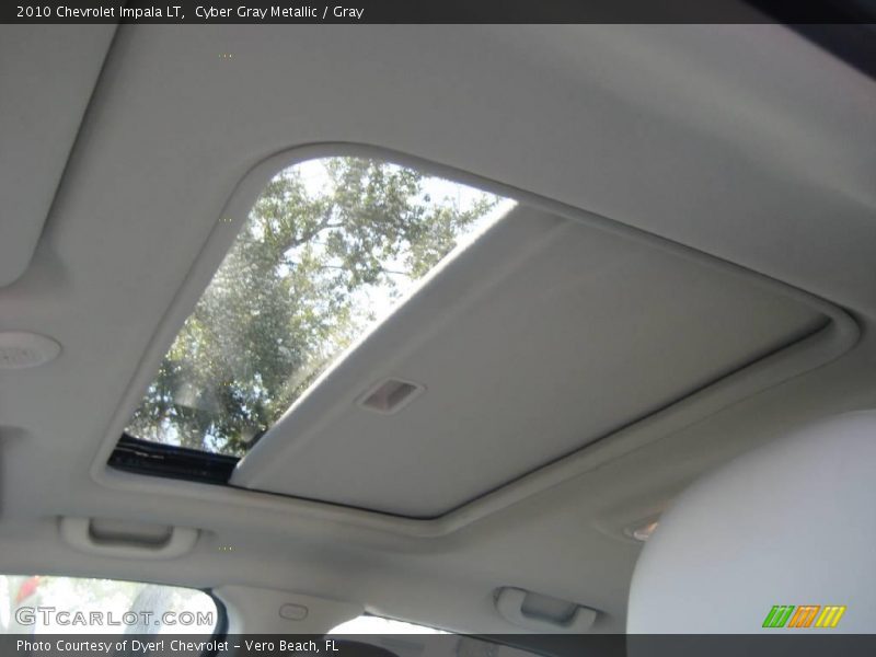 Cyber Gray Metallic / Gray 2010 Chevrolet Impala LT