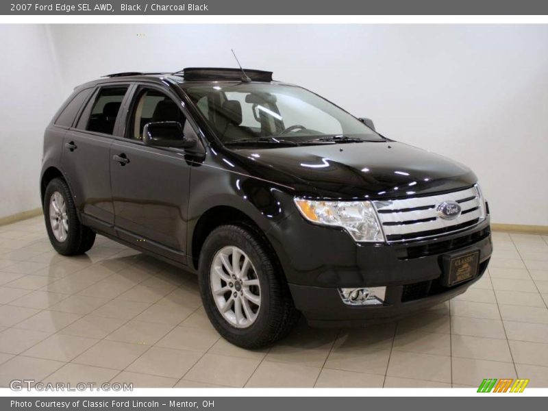Black / Charcoal Black 2007 Ford Edge SEL AWD