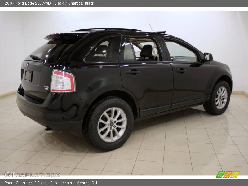 Black / Charcoal Black 2007 Ford Edge SEL AWD