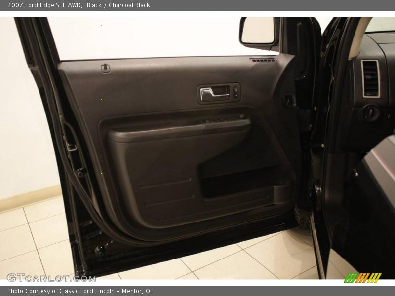 Black / Charcoal Black 2007 Ford Edge SEL AWD