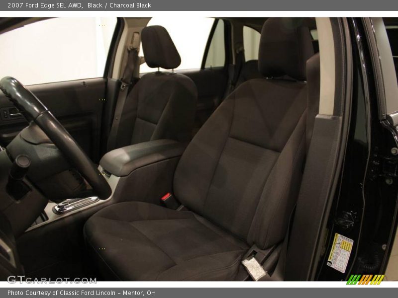 Black / Charcoal Black 2007 Ford Edge SEL AWD