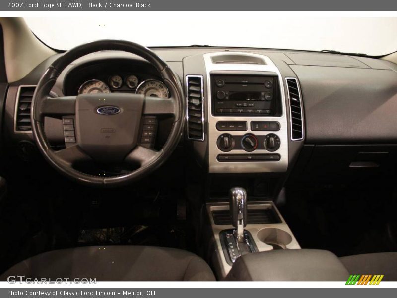 Black / Charcoal Black 2007 Ford Edge SEL AWD