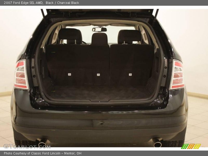 Black / Charcoal Black 2007 Ford Edge SEL AWD