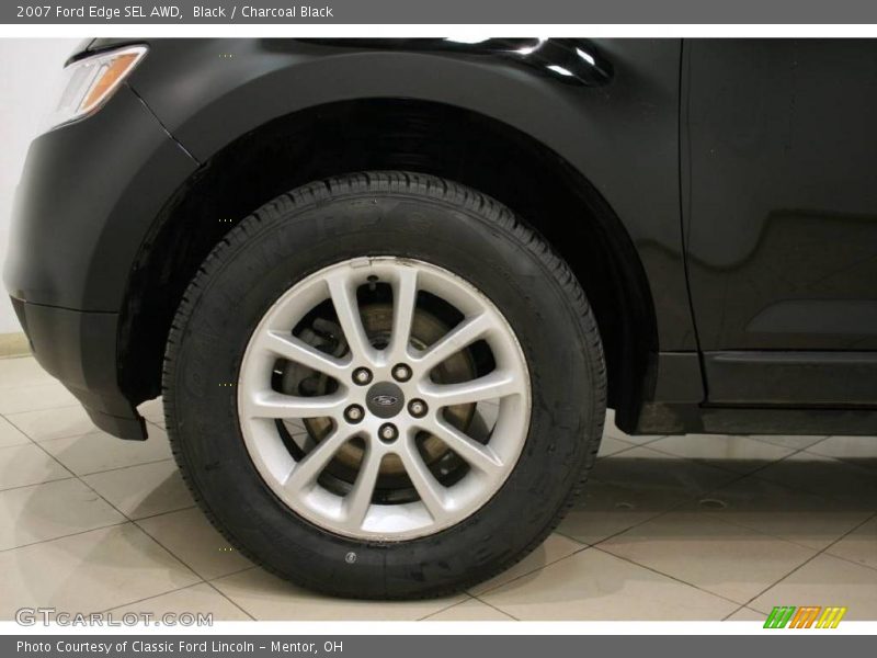 Black / Charcoal Black 2007 Ford Edge SEL AWD