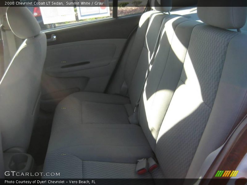 Summit White / Gray 2008 Chevrolet Cobalt LT Sedan