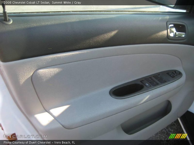 Summit White / Gray 2008 Chevrolet Cobalt LT Sedan