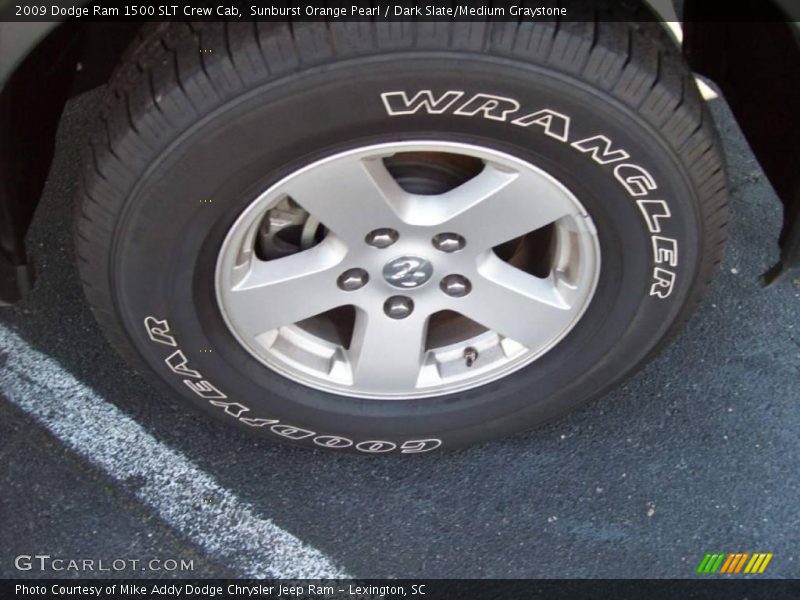 Sunburst Orange Pearl / Dark Slate/Medium Graystone 2009 Dodge Ram 1500 SLT Crew Cab
