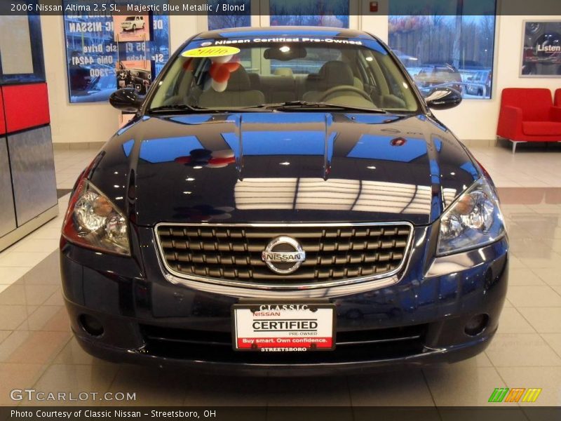 Majestic Blue Metallic / Blond 2006 Nissan Altima 2.5 SL