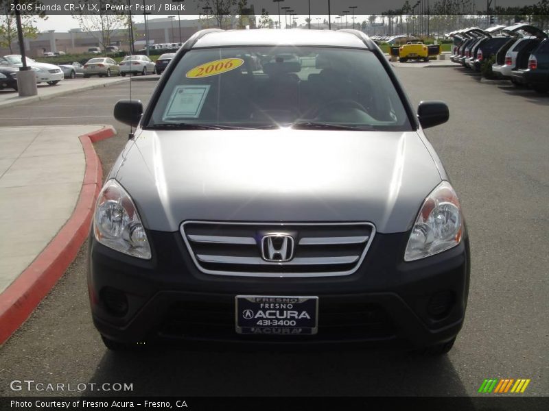 Pewter Pearl / Black 2006 Honda CR-V LX