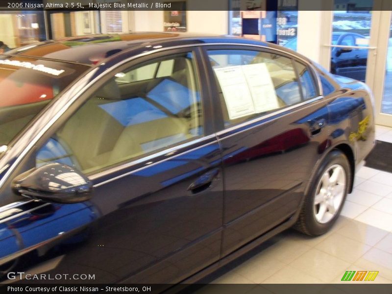 Majestic Blue Metallic / Blond 2006 Nissan Altima 2.5 SL