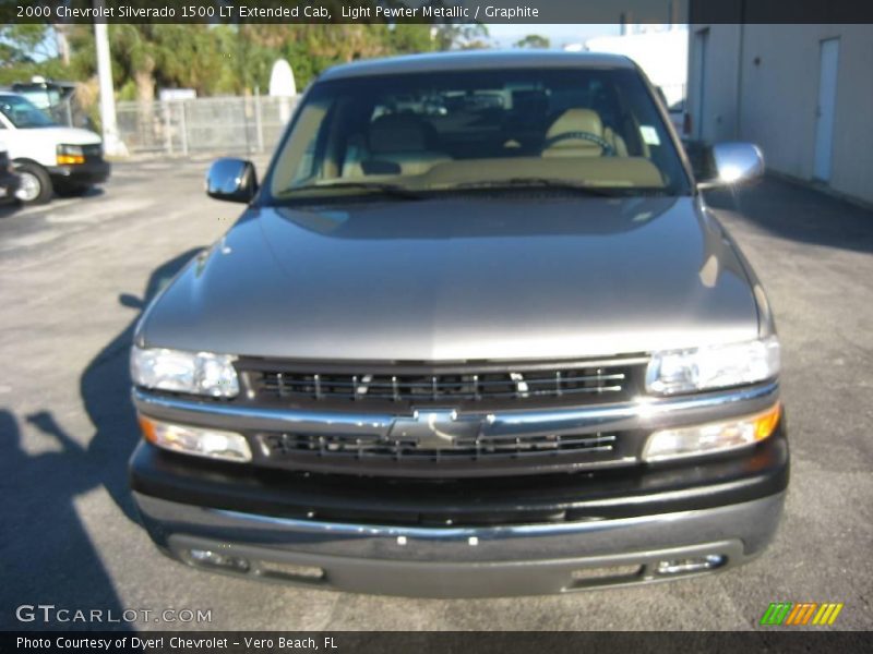 Light Pewter Metallic / Graphite 2000 Chevrolet Silverado 1500 LT Extended Cab