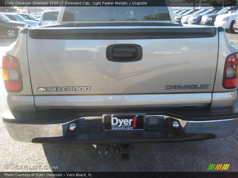 Light Pewter Metallic / Graphite 2000 Chevrolet Silverado 1500 LT Extended Cab