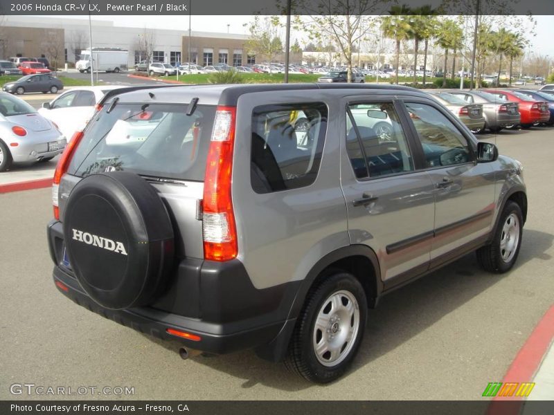 Pewter Pearl / Black 2006 Honda CR-V LX
