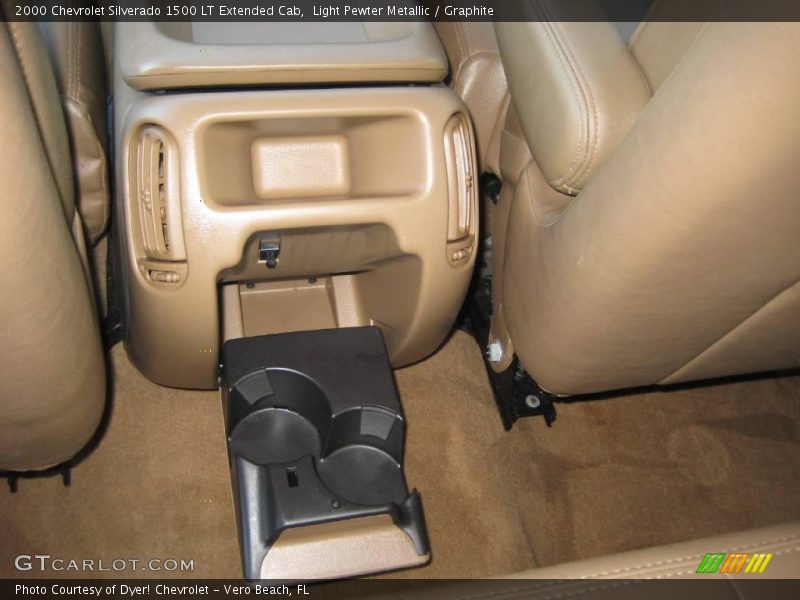 Light Pewter Metallic / Graphite 2000 Chevrolet Silverado 1500 LT Extended Cab