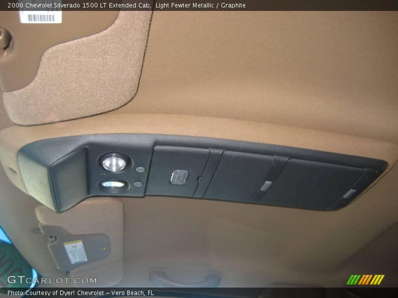 Light Pewter Metallic / Graphite 2000 Chevrolet Silverado 1500 LT Extended Cab