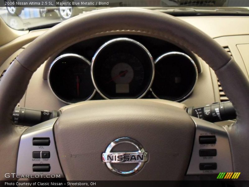 Majestic Blue Metallic / Blond 2006 Nissan Altima 2.5 SL