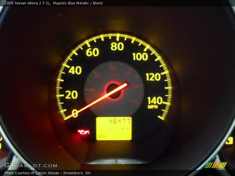 Majestic Blue Metallic / Blond 2006 Nissan Altima 2.5 SL