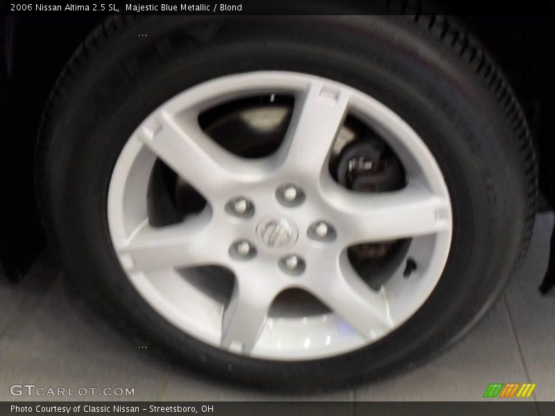 Majestic Blue Metallic / Blond 2006 Nissan Altima 2.5 SL