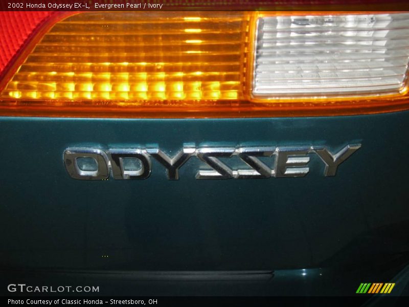 Evergreen Pearl / Ivory 2002 Honda Odyssey EX-L