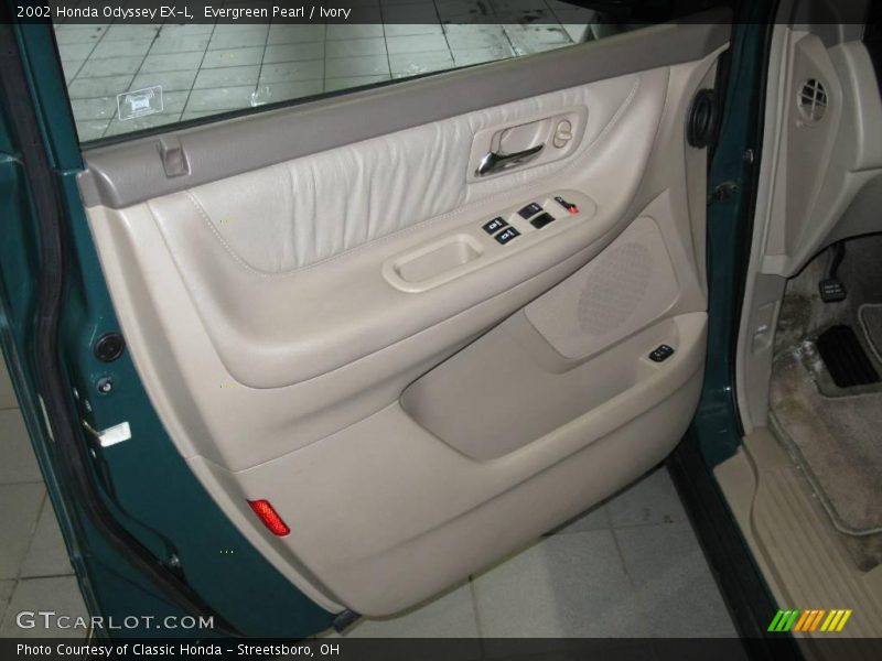 Evergreen Pearl / Ivory 2002 Honda Odyssey EX-L