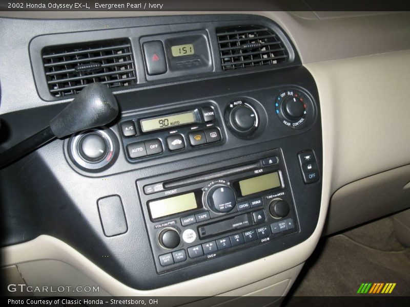 Evergreen Pearl / Ivory 2002 Honda Odyssey EX-L
