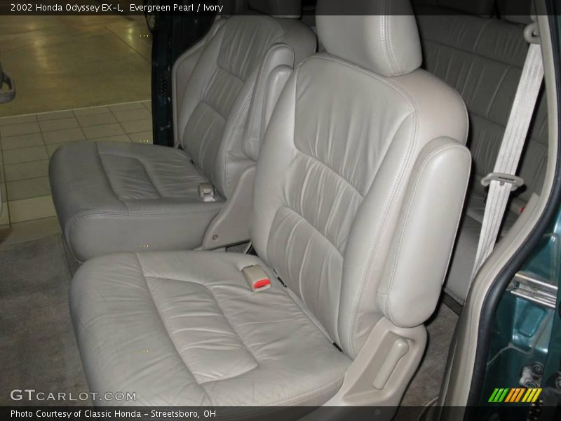 Evergreen Pearl / Ivory 2002 Honda Odyssey EX-L