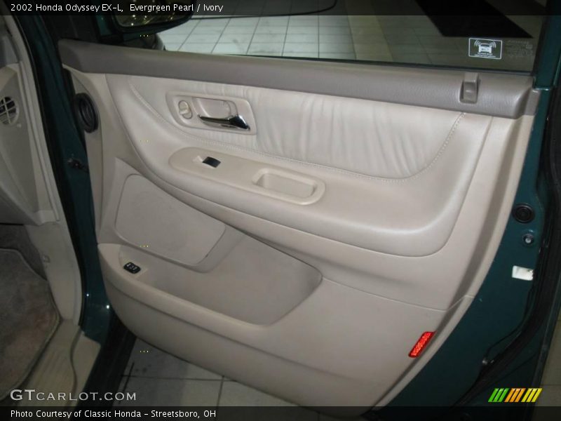 Evergreen Pearl / Ivory 2002 Honda Odyssey EX-L