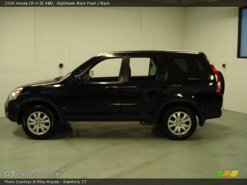 Nighthawk Black Pearl / Black 2006 Honda CR-V SE 4WD