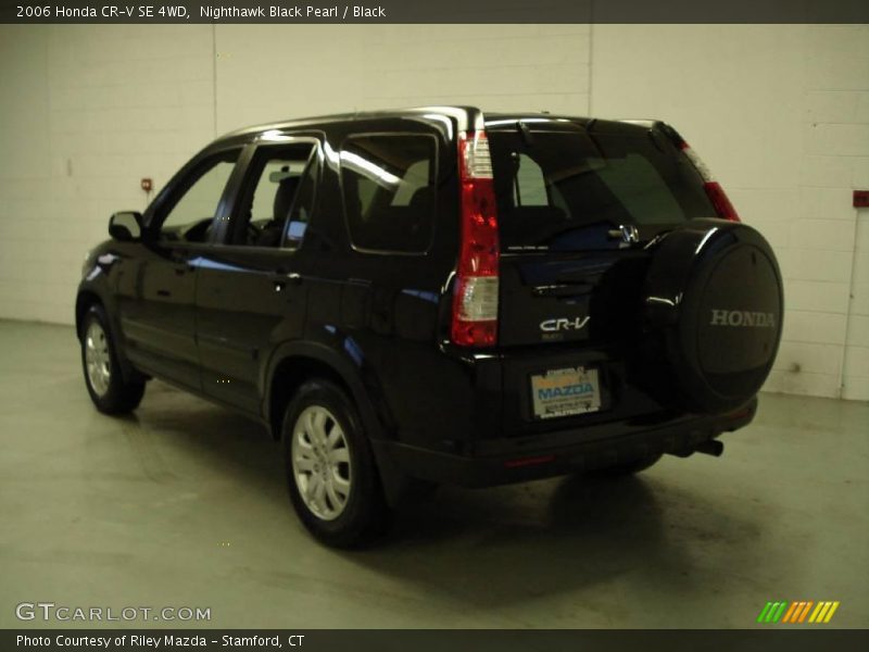Nighthawk Black Pearl / Black 2006 Honda CR-V SE 4WD