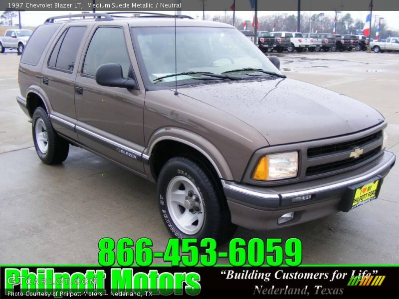 Medium Suede Metallic / Neutral 1997 Chevrolet Blazer LT