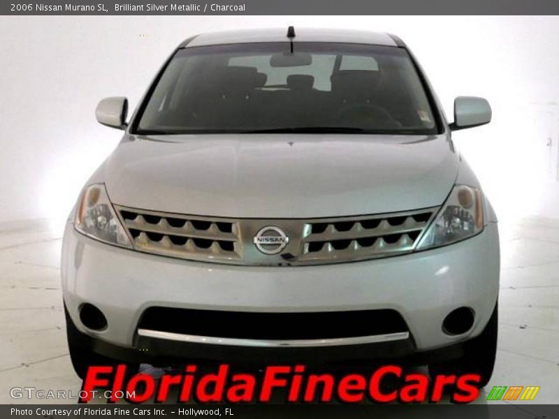 Brilliant Silver Metallic / Charcoal 2006 Nissan Murano SL